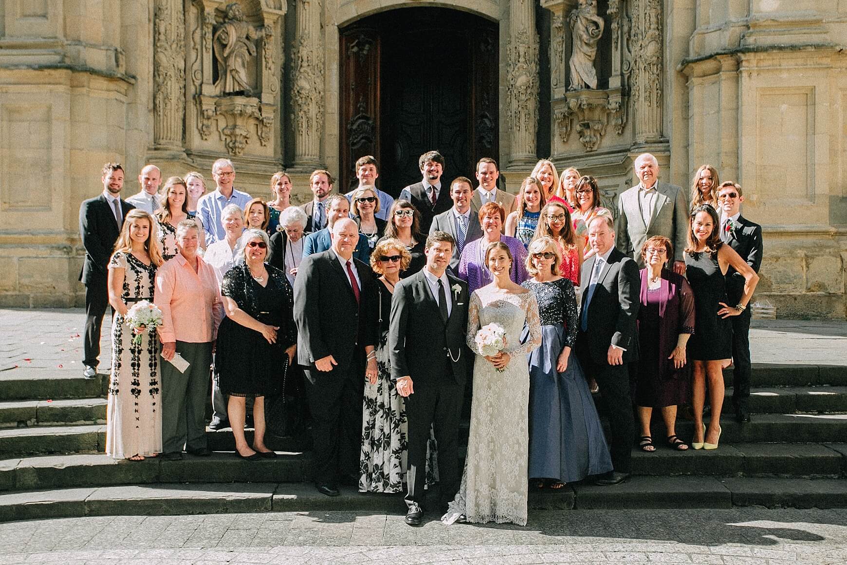 Californian wedding in san sebastian