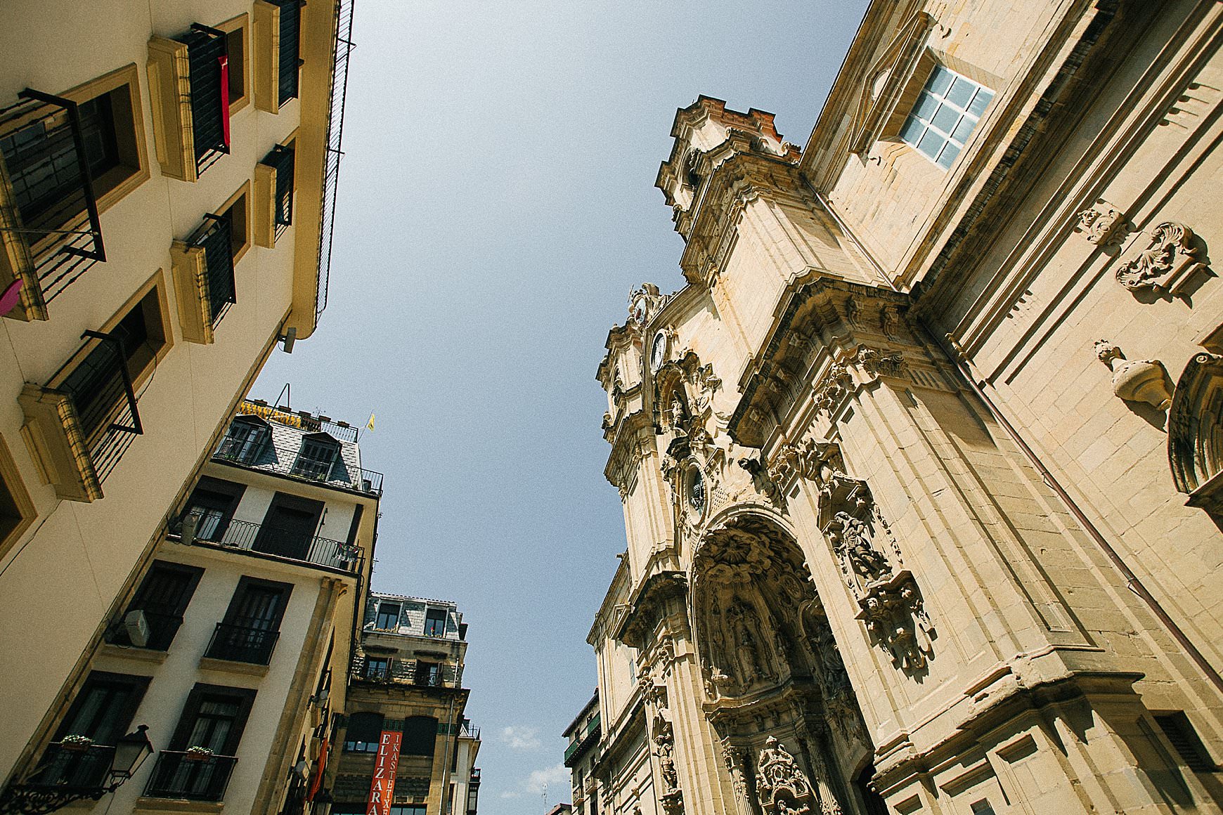 views in san sebastian santa maria church