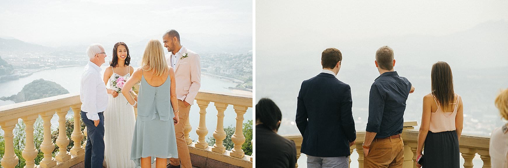 outdoor wedding in spain