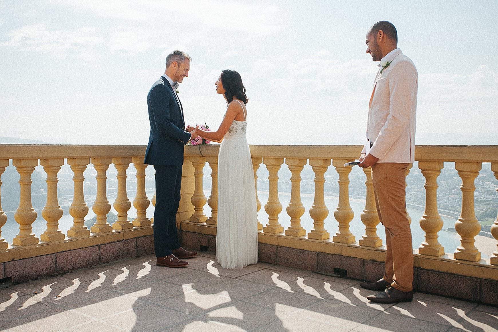 Destination wedding in basque country