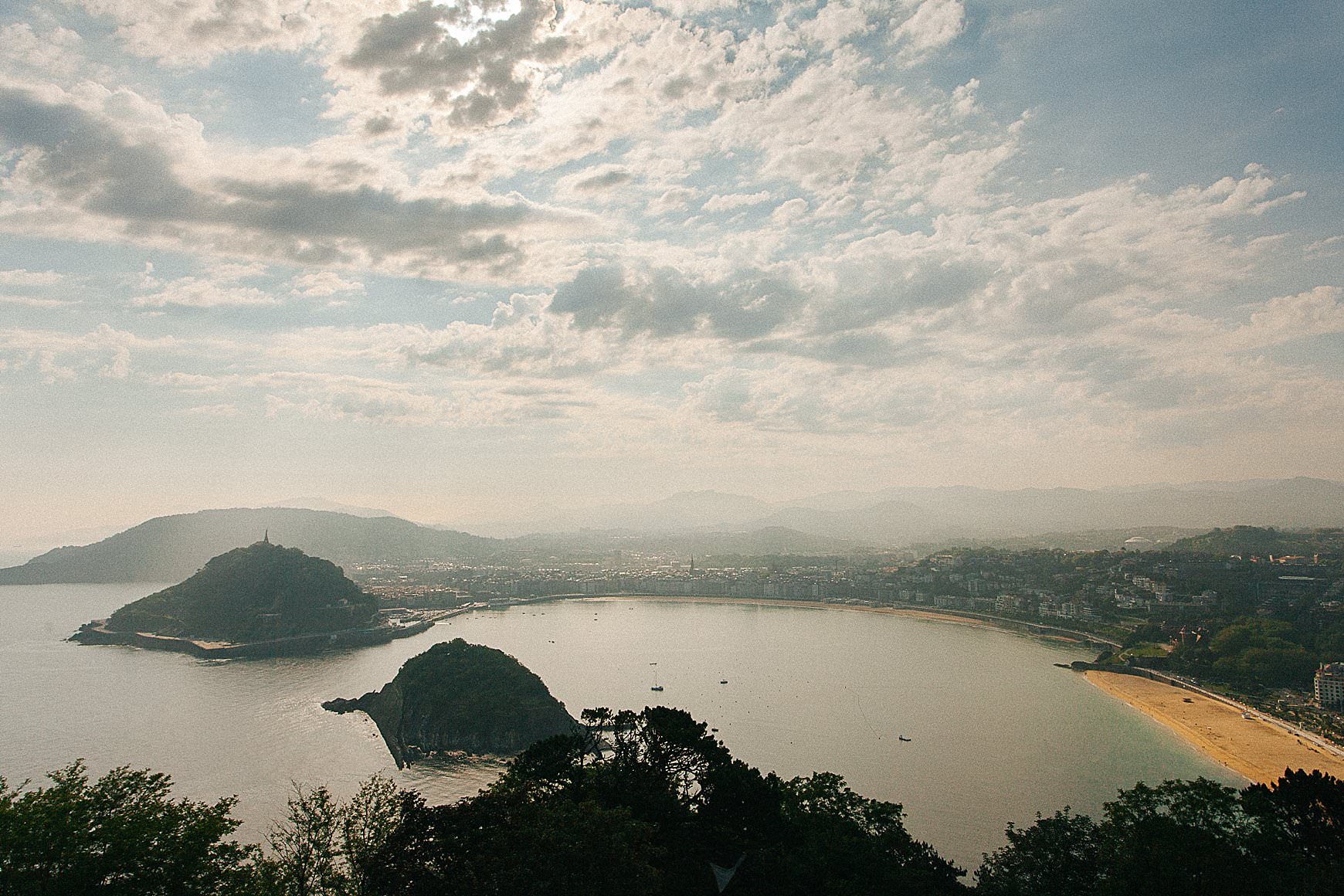 San sebastian city views